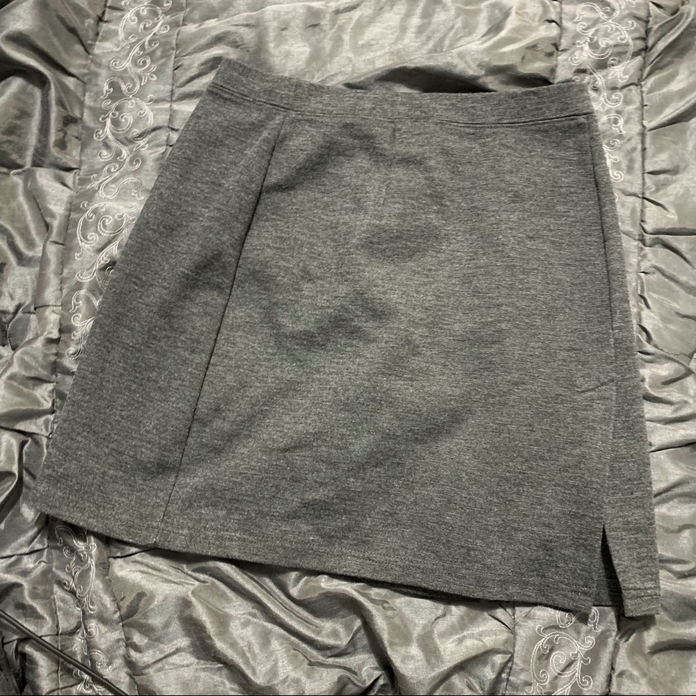 Slit Mini Skirt - Picture 2 of 3